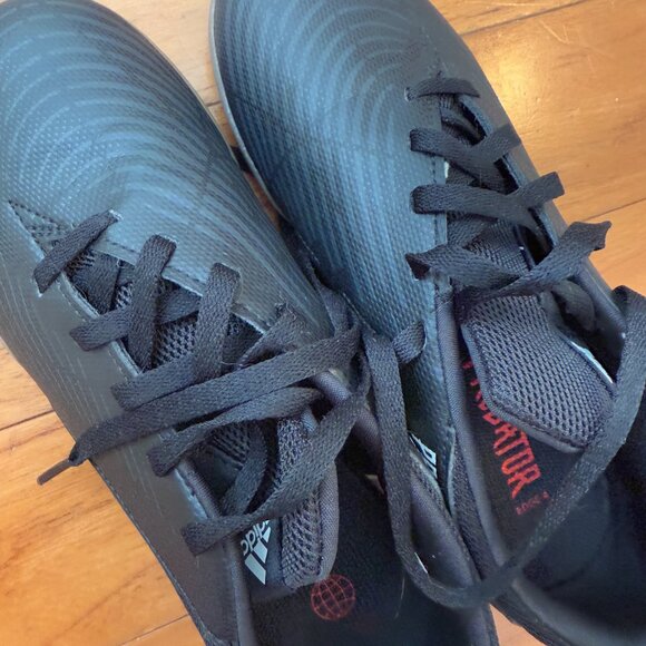 NO BOX Women Adidas Predator Edge Soccer Shoes in Black Size US 5 - Picture 6 of 6